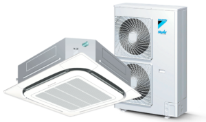 Ar-Condicionado Inverter Daikin Skyair Cassete 4 Vias 48.000 Btus Quente/Frio 220V