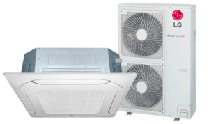 Ar-Condicionado Inverter LG Cassete 4 Vias 60.000 Btus Quente/Frio 220V